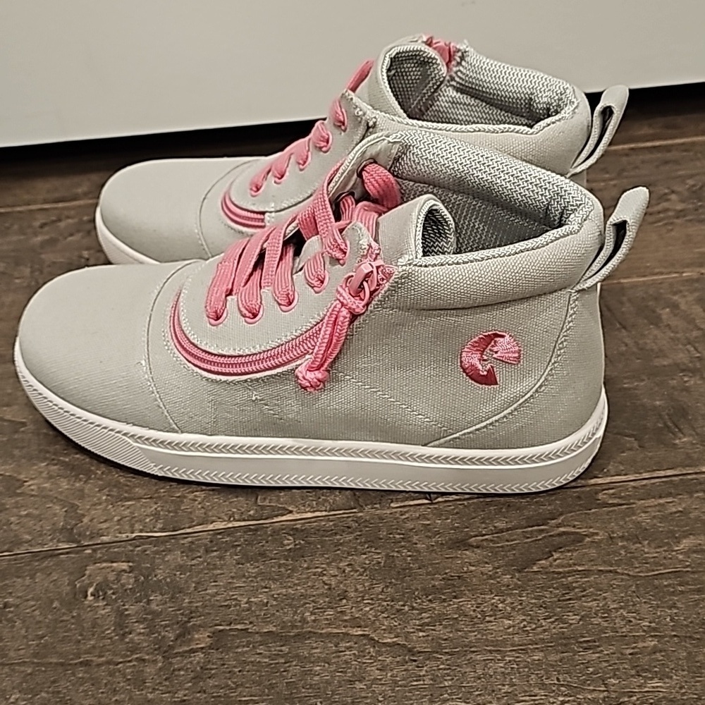 New Billy Short Wrap Girl's High Top Sneakers sz 4 NWOT - Picture 4 of 8